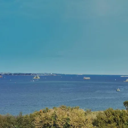 Ferienhaus Kermartin - Maison De Famille Avec Vue Sur La Baie De Morlaix Plouézocʼh