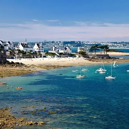Kermartin - Maison De Famille Avec Vue Sur La Baie De Morlaix Ferienhaus Plouézocʼh